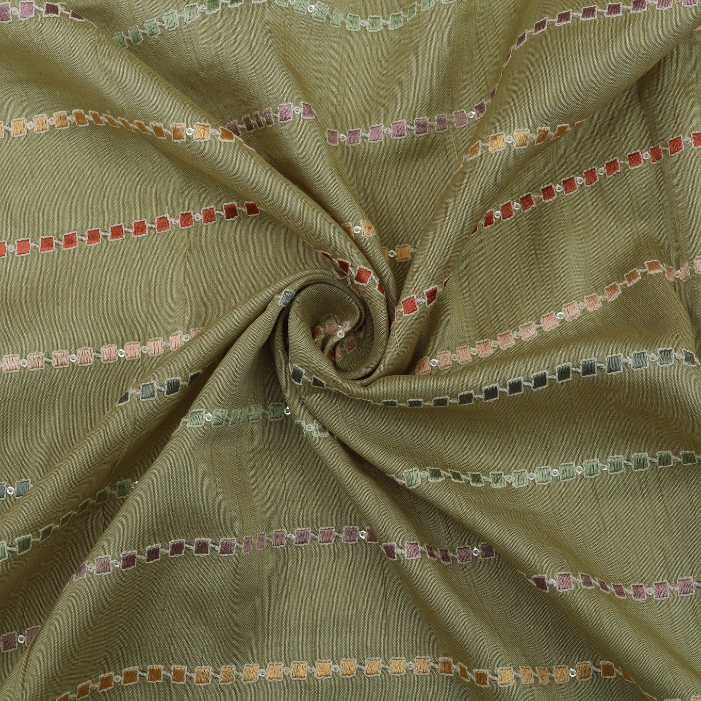 Raw Silk Embroidery