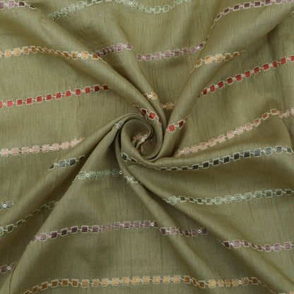 Raw Silk Embroidery