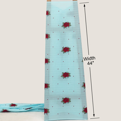 Cotton Linen Embroidery Fabric