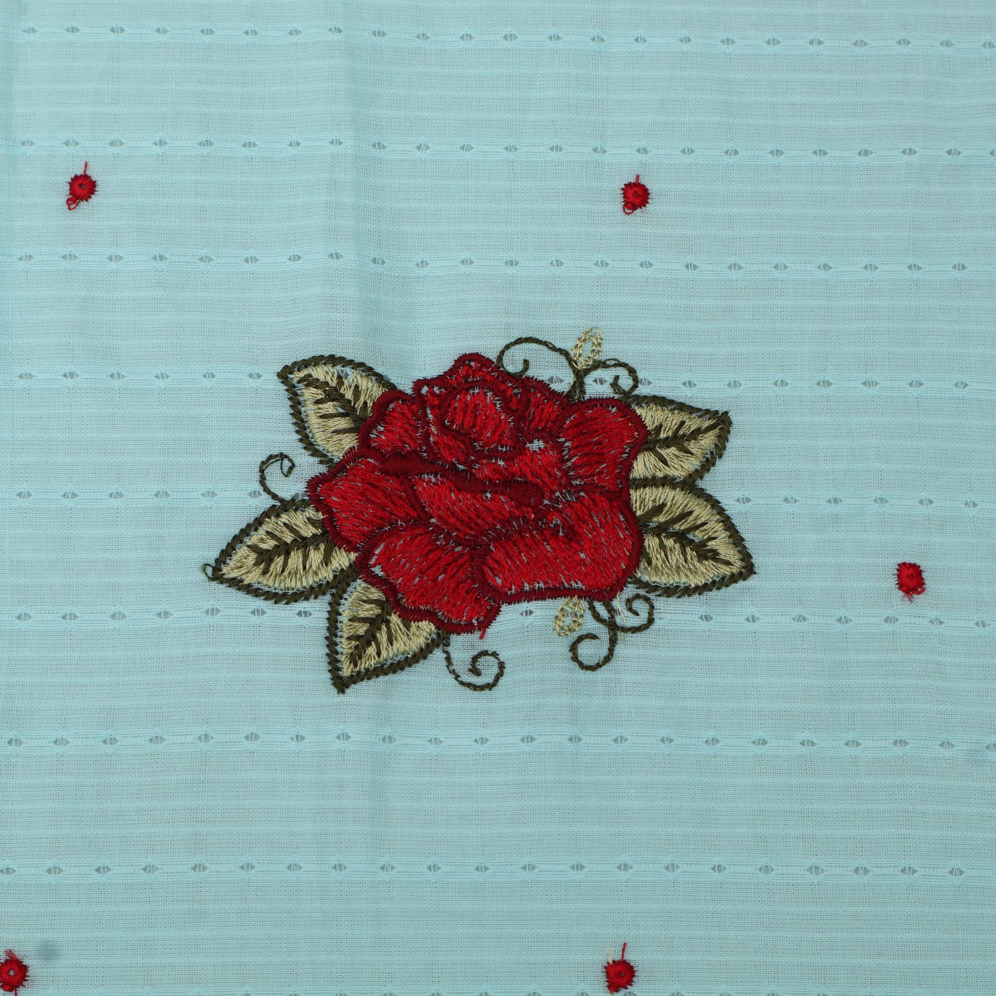Cotton Linen Embroidery Fabric