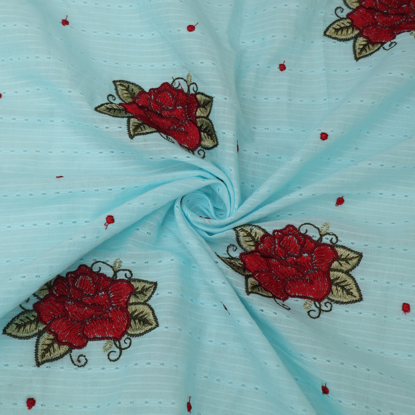 Cotton Linen Embroidery Fabric
