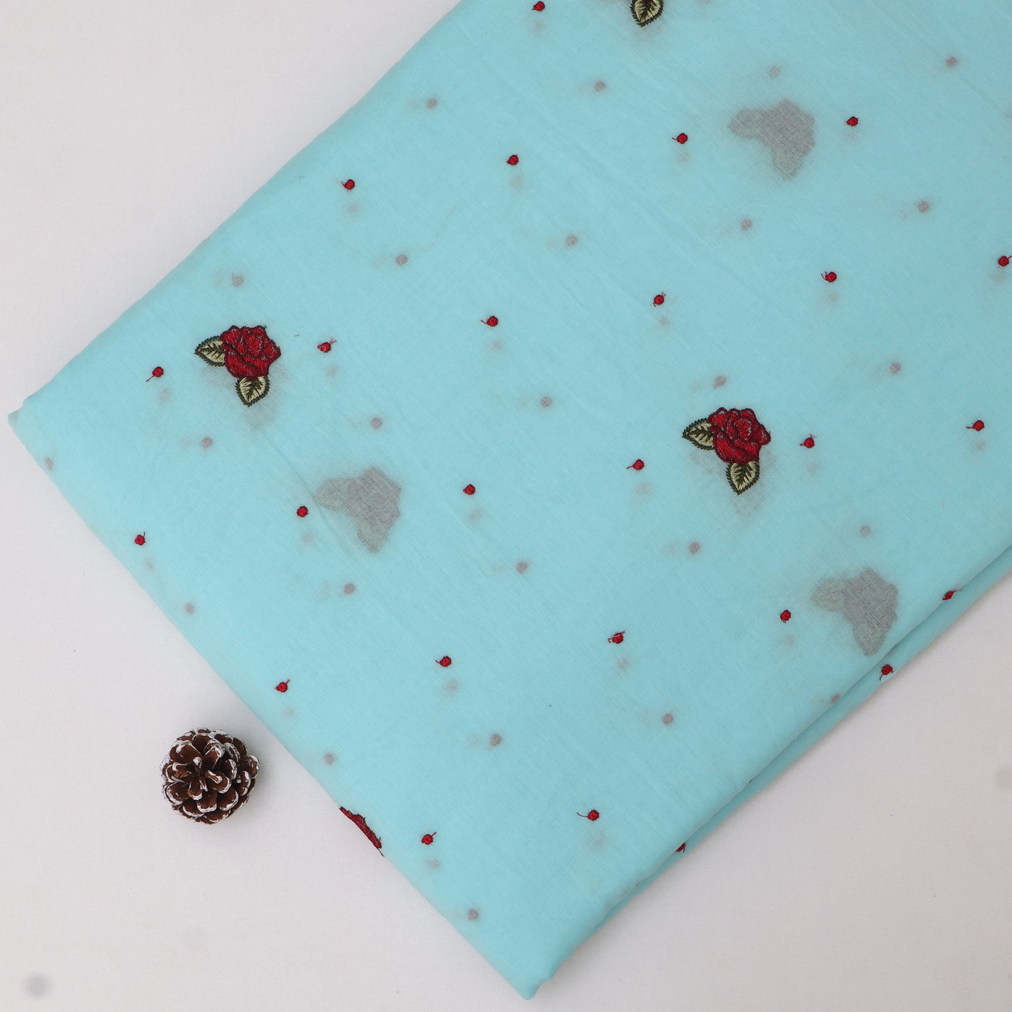 Cotton Linen Embroidery Fabric