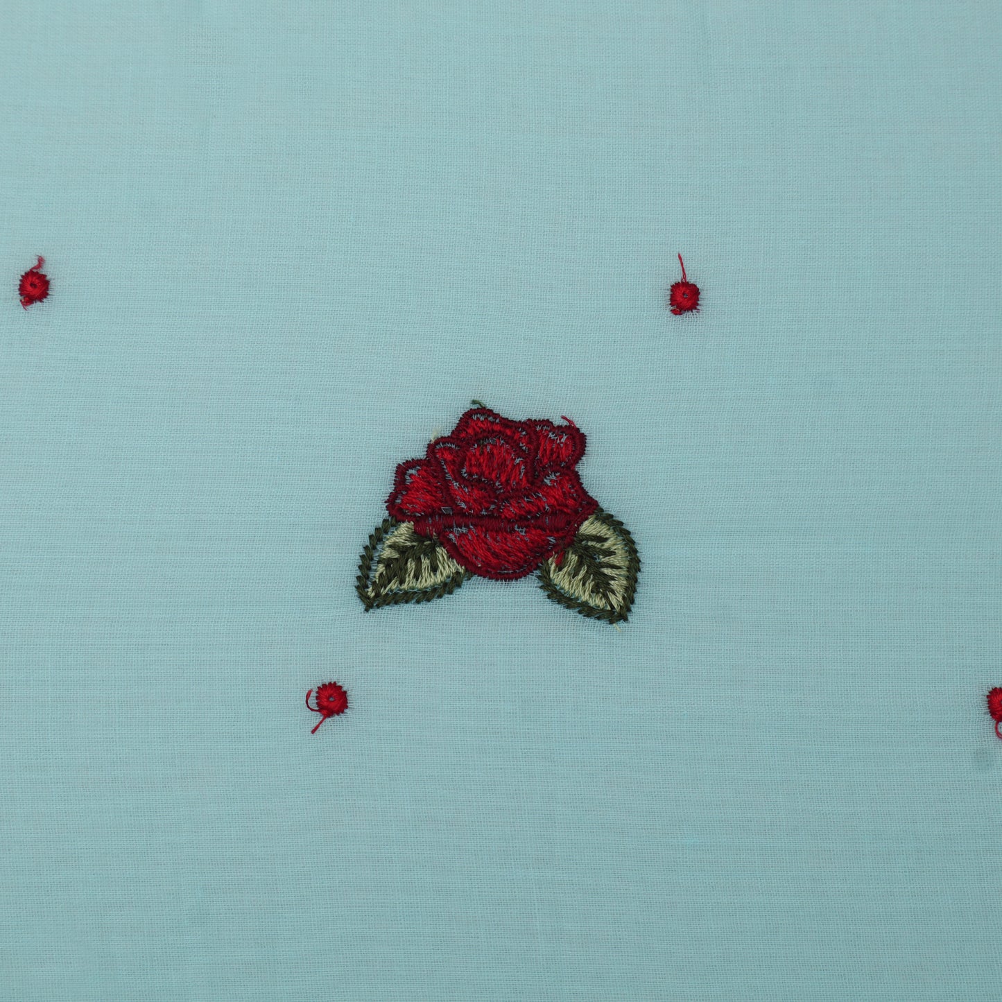 Cotton Linen Embroidery Fabric