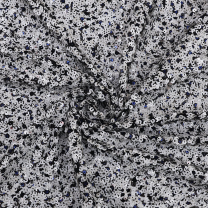 Net Sequins Fabric