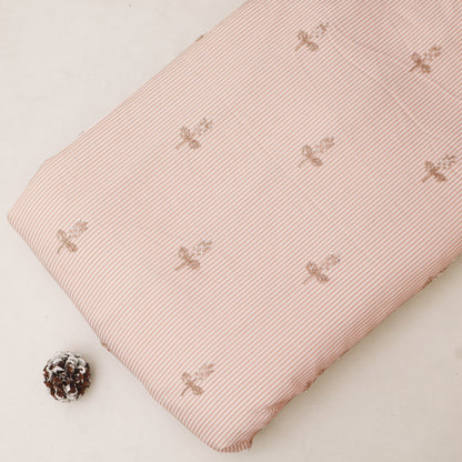 Linen Strip Embroidery Fabric