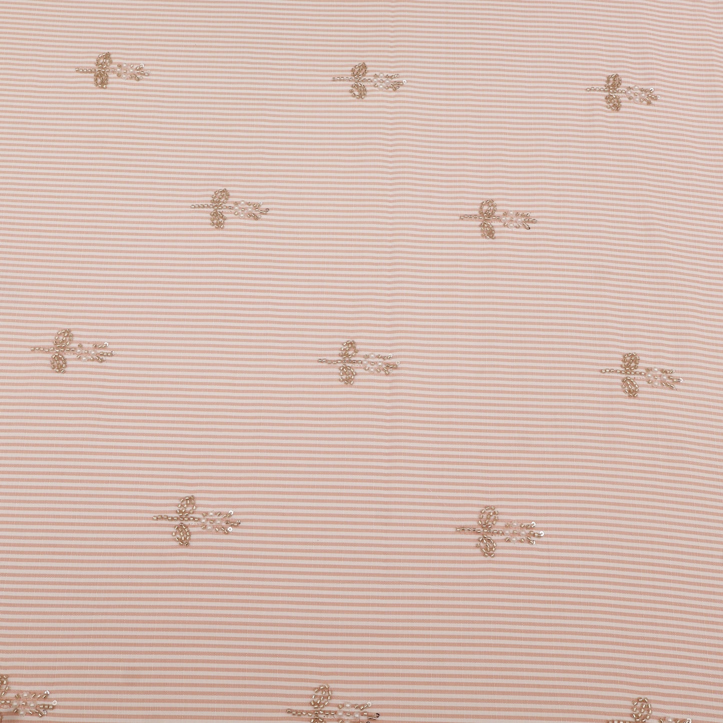 Linen Strip Embroidery Fabric