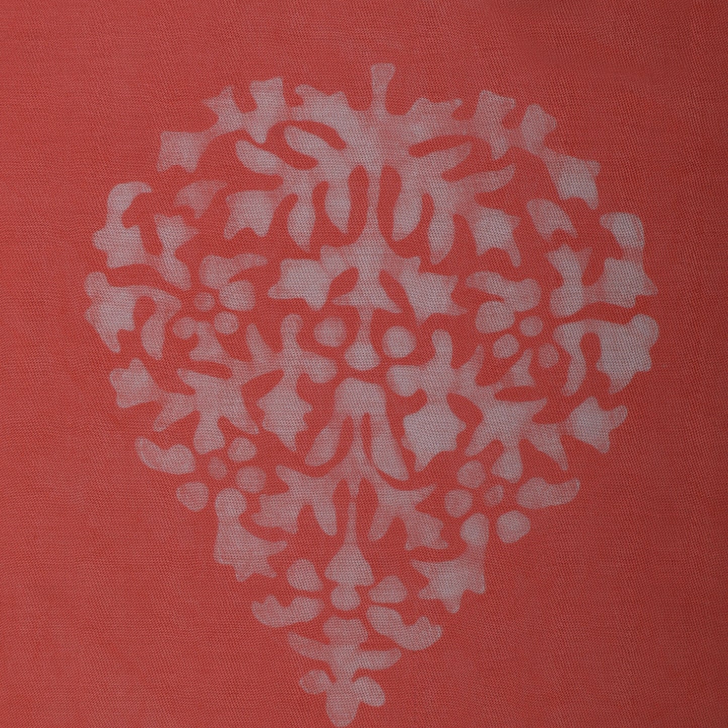 Peach Color Modal Satin Print Fabric