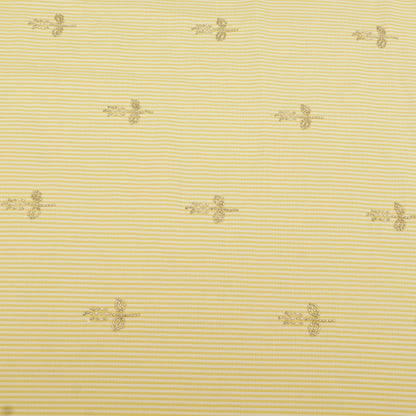 Linen Strip Embroidery Fabric