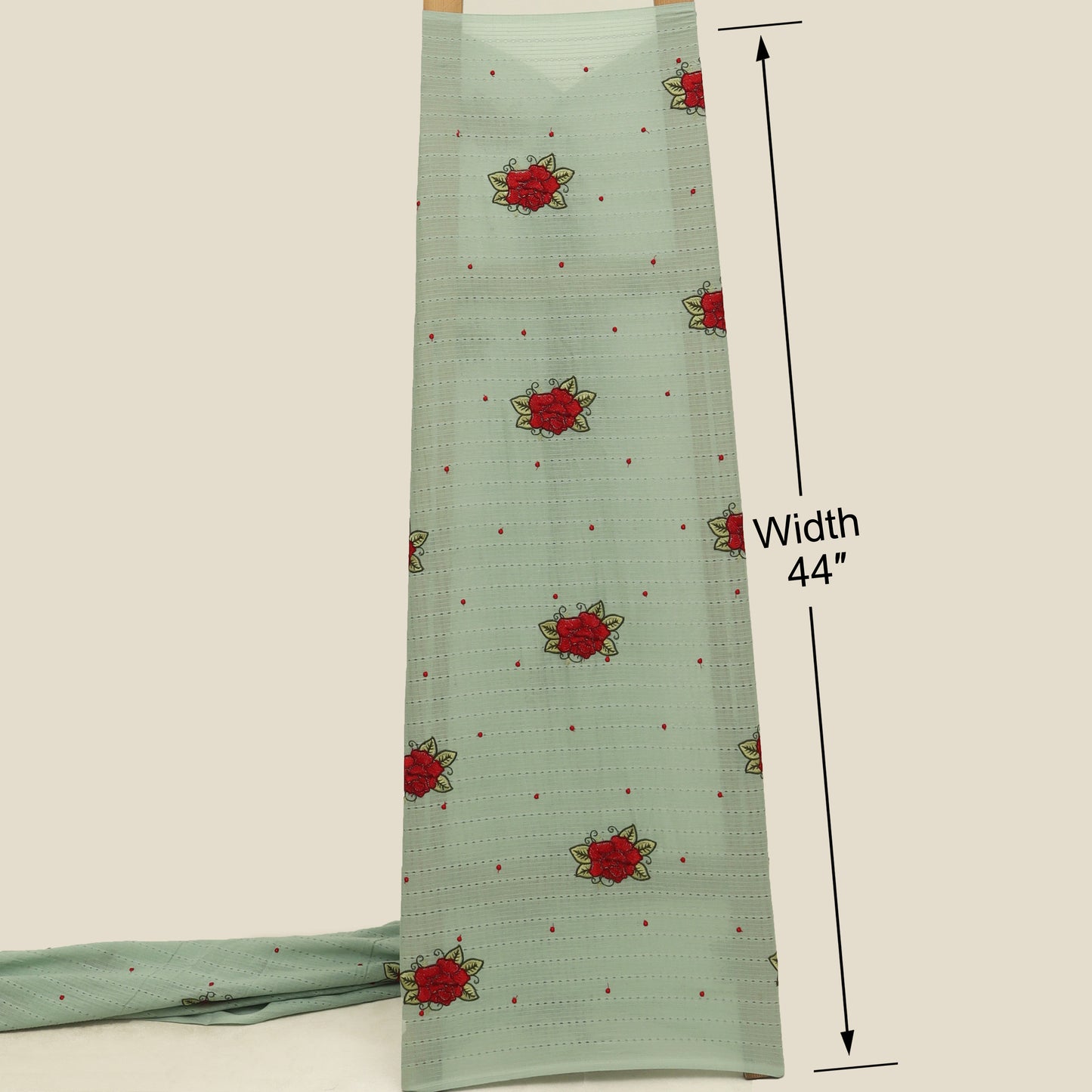 Cotton Linen Embroidery Fabric