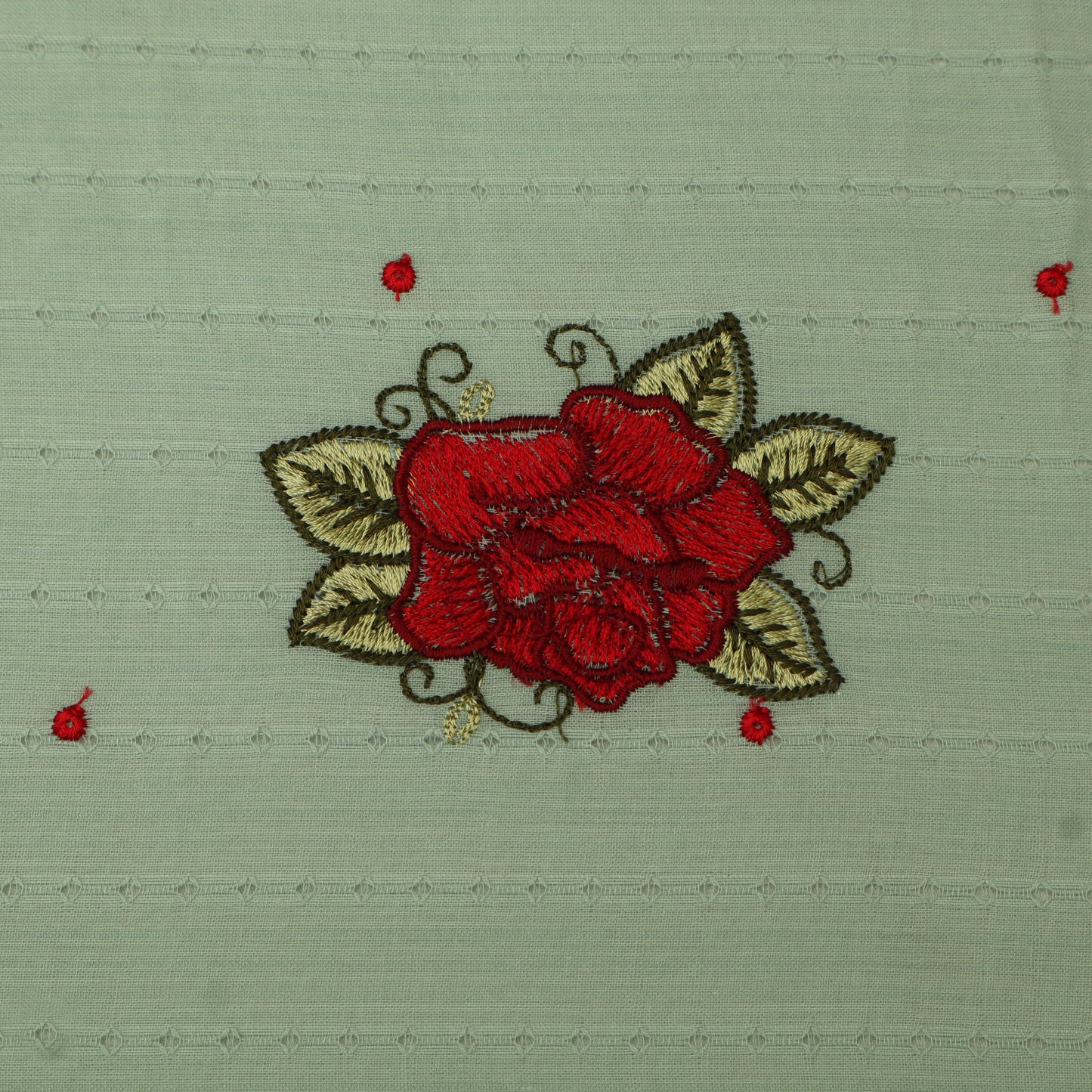 Cotton Linen Embroidery Fabric