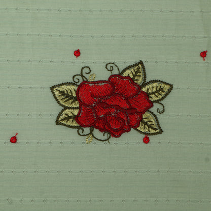 Cotton Linen Embroidery Fabric