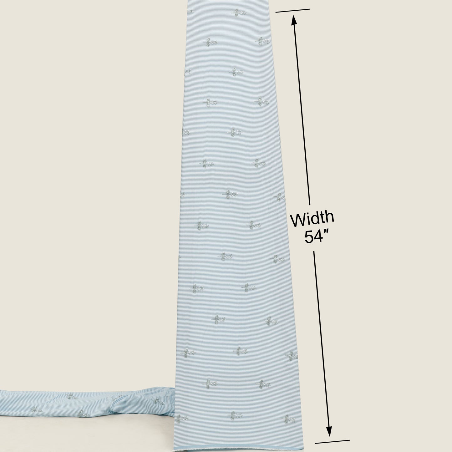Linen Strip Embroidery Fabric