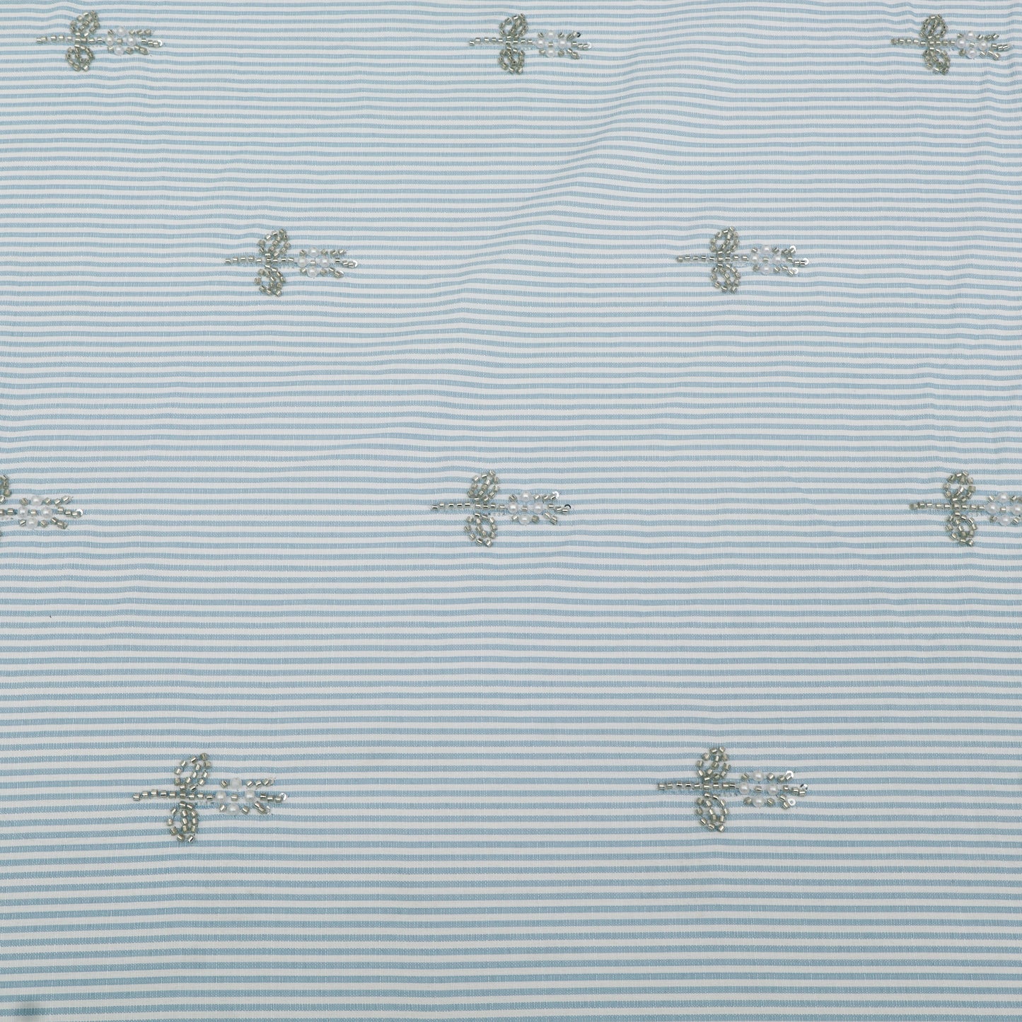 Linen Strip Embroidery Fabric