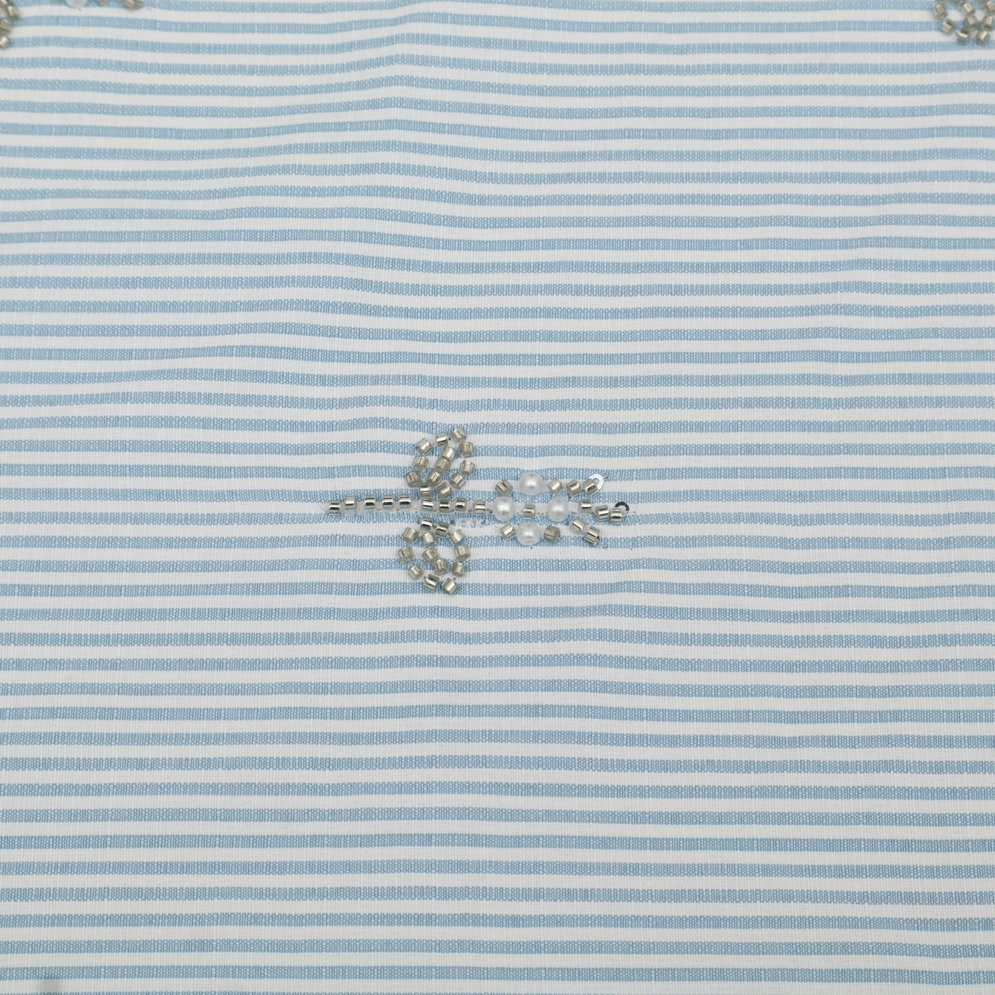 Linen Strip Embroidery Fabric