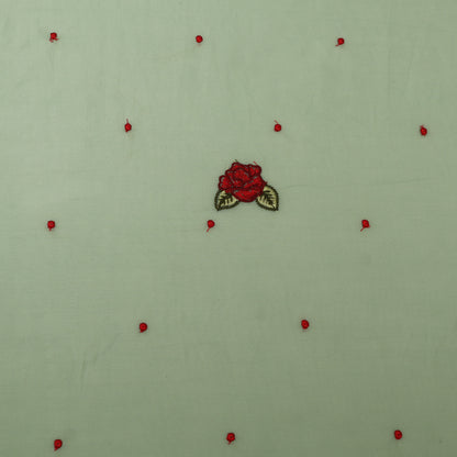 Cotton Linen Embroidery Fabric
