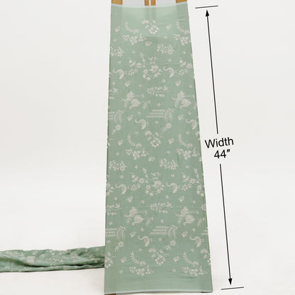 Slub Silk Embroidery