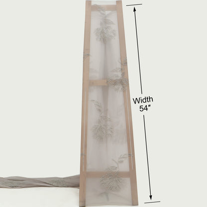 Crush Organza Embroidery Fabric