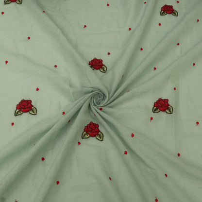 Cotton Linen Embroidery Fabric