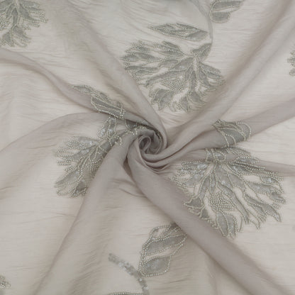 Crush Organza Embroidery Fabric
