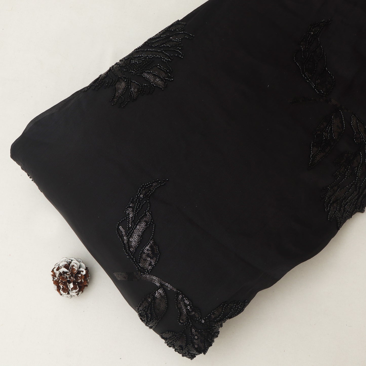 Crush Organza Embroidery Fabric