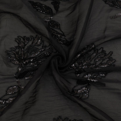 Crush Organza Embroidery Fabric