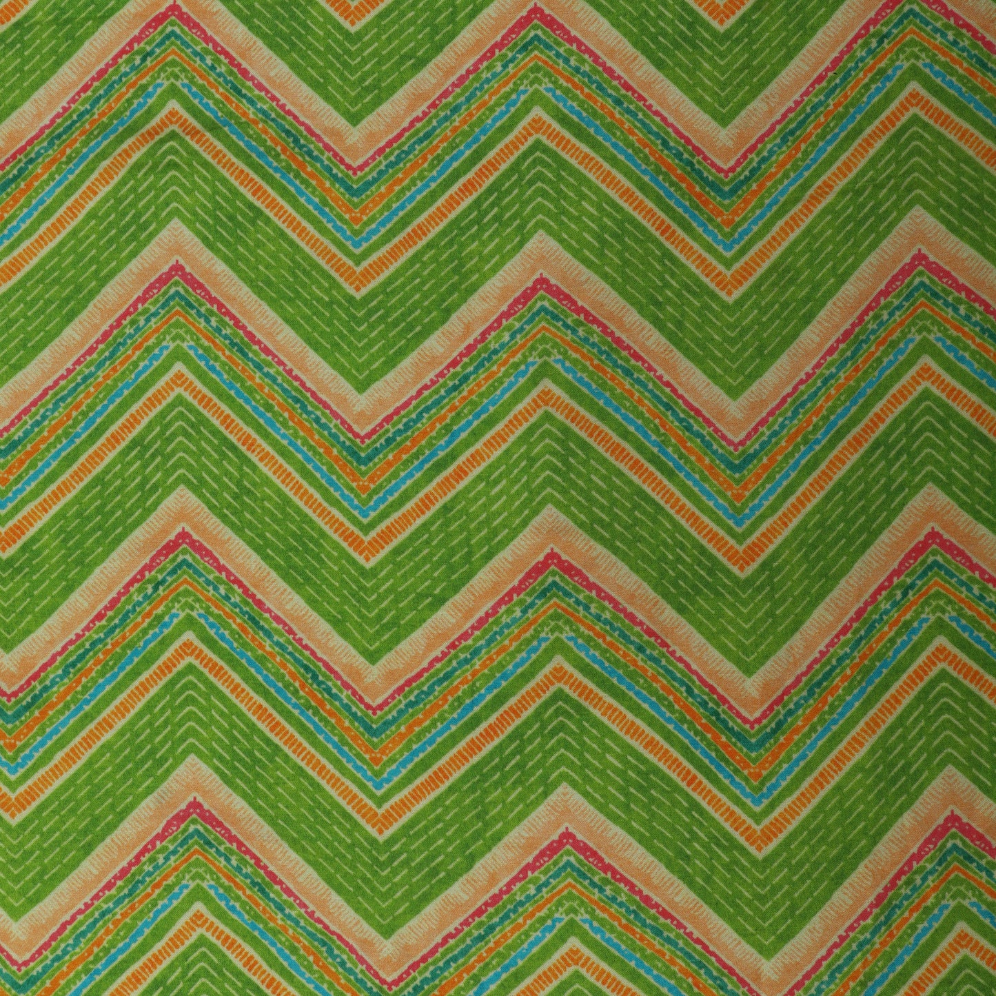 Multi Color Modal Satin Print Fabric