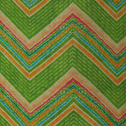 Multi Color Modal Satin Print Fabric