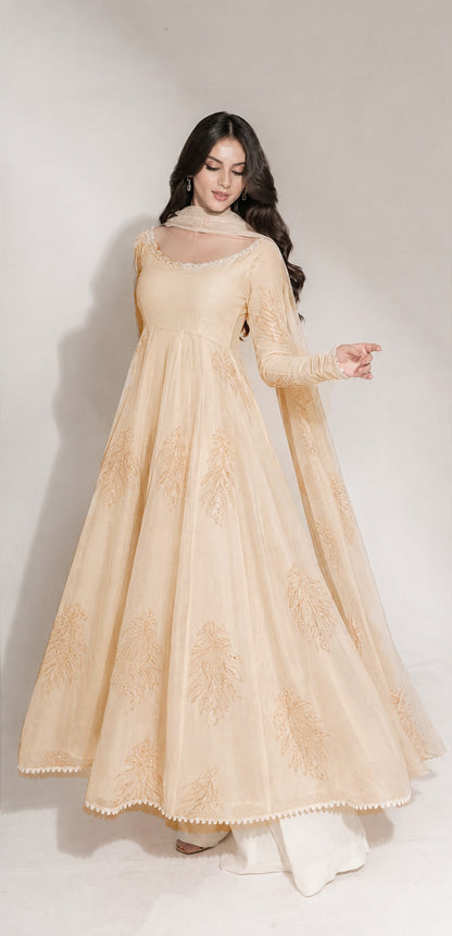 Crush Organza Embroidery Fabric