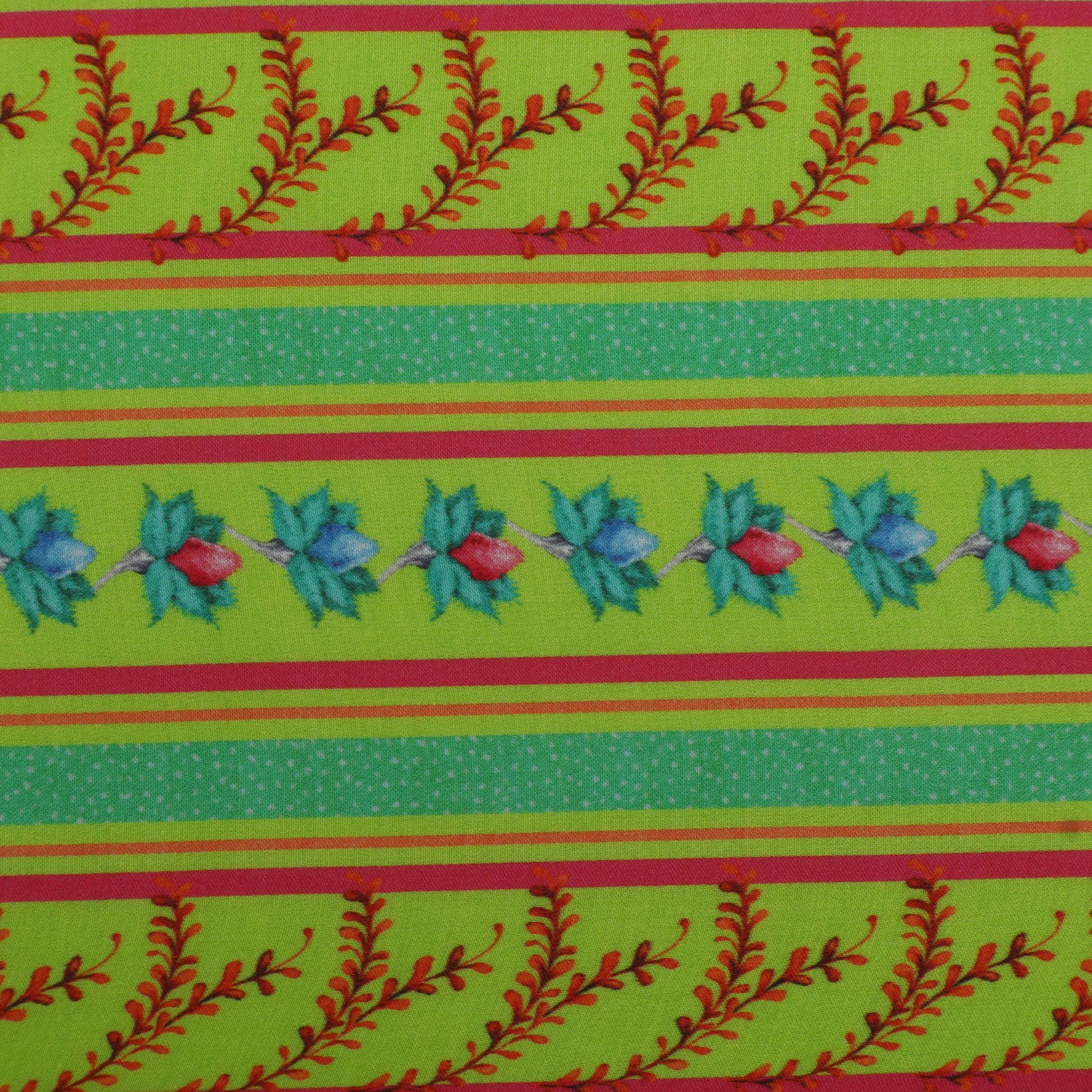 Multi Color Modal Satin Print Fabric