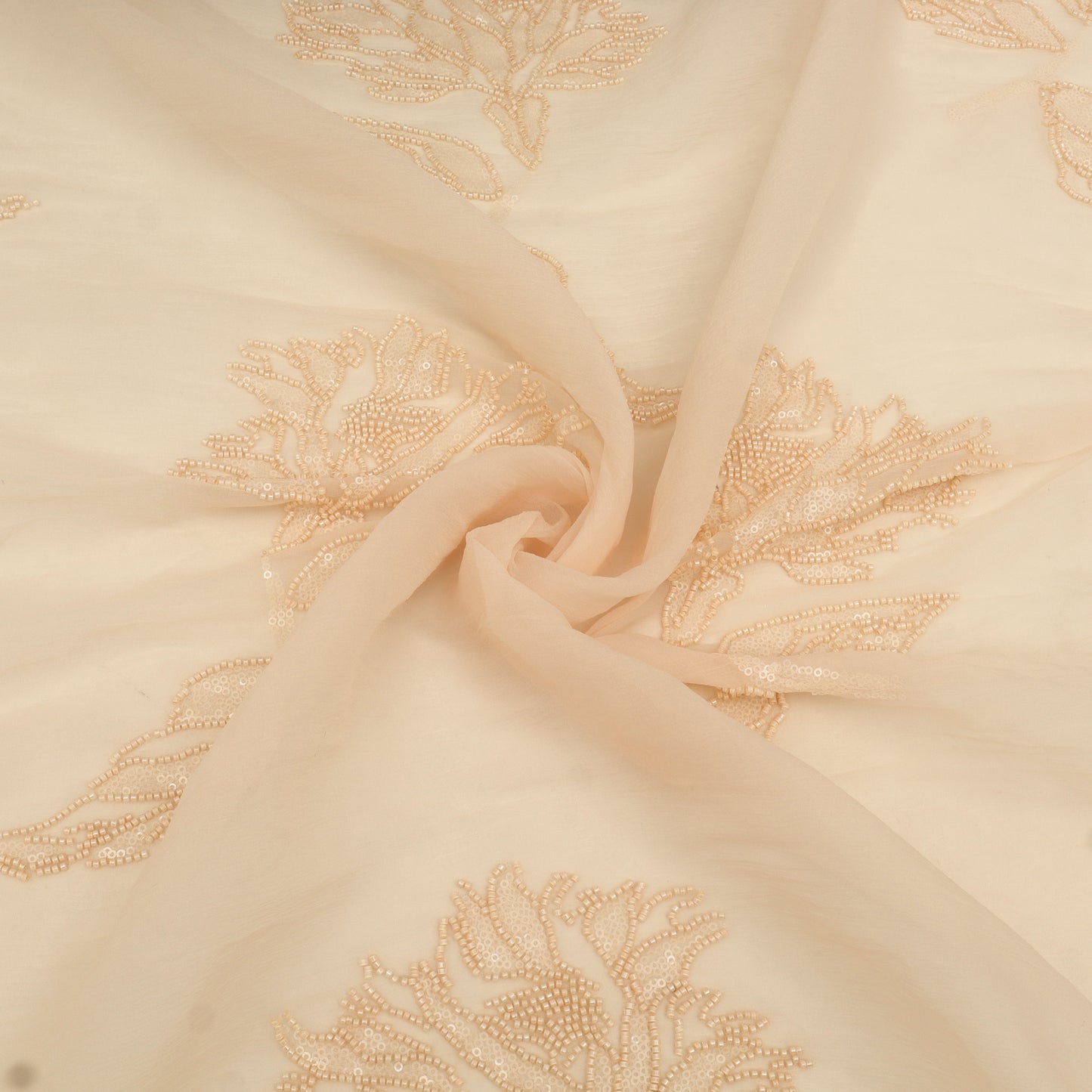 Crush Organza Embroidery Fabric