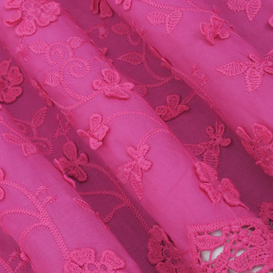 Cotton Embroidery Fabric (Cut Pieces 1.5Mtr)