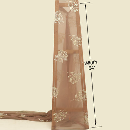 Organza Embroidery Fabric
