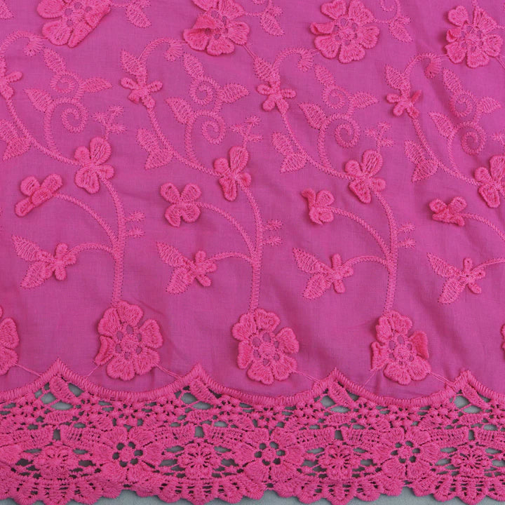 Cotton Embroidery Fabric (Cut Pieces 1.5Mtr)