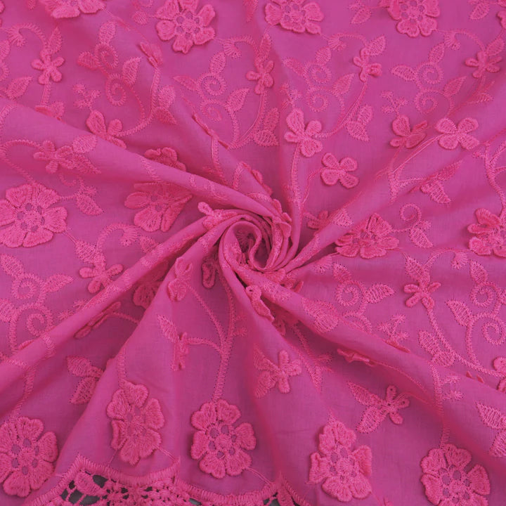 Cotton Embroidery Fabric (Cut Pieces 1.5Mtr)