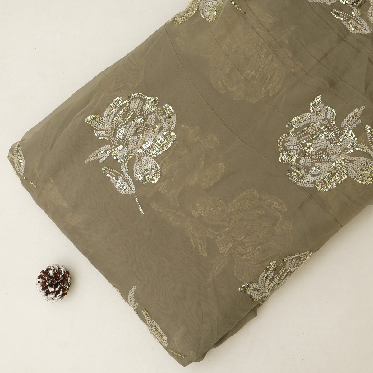 Organza Embroidery Fabric