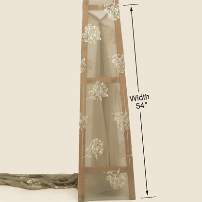 Organza Embroidery Fabric