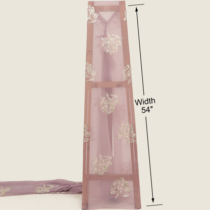 Organza Embroidery Fabric