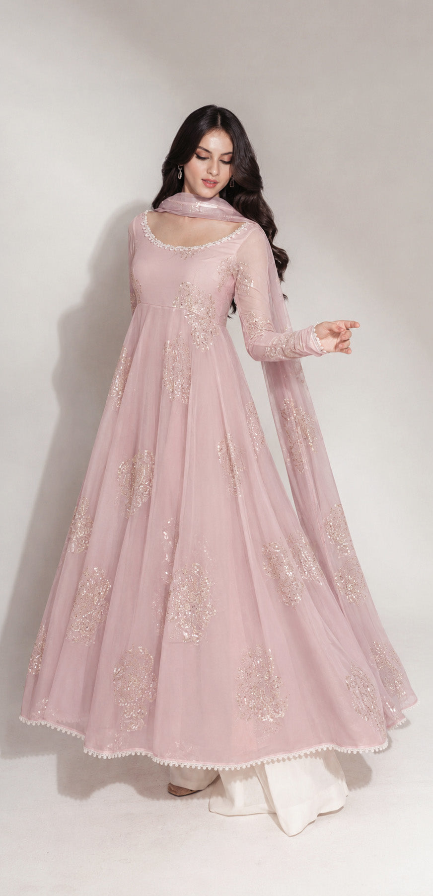 Organza Embroidery Fabric