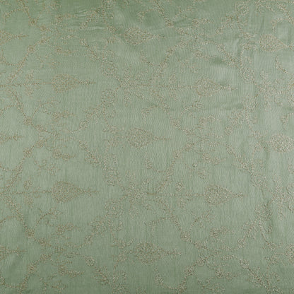 Slub Silk Embroidery Fabric