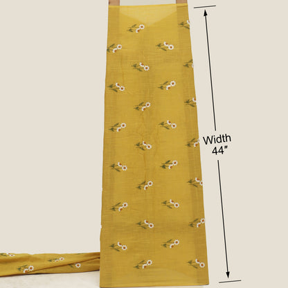 Cotton Linen Embroidery Fabric