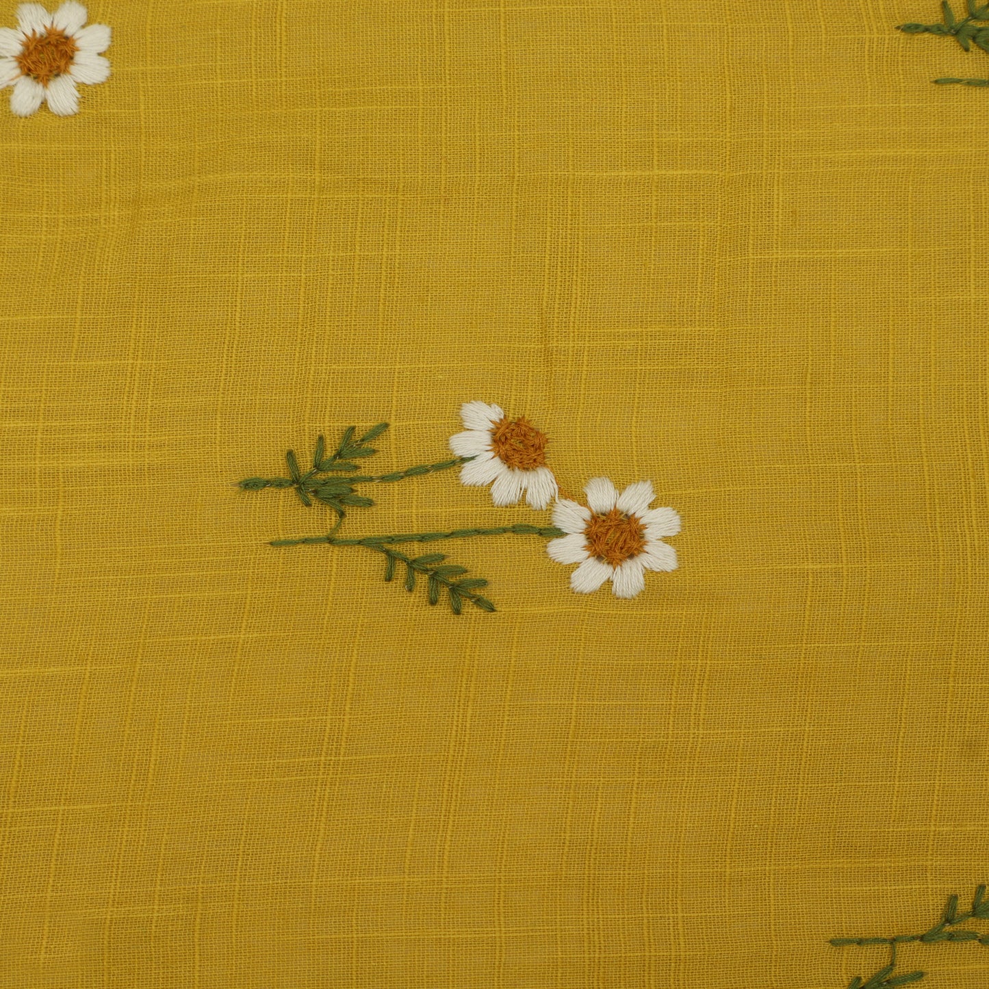 Cotton Linen Embroidery Fabric