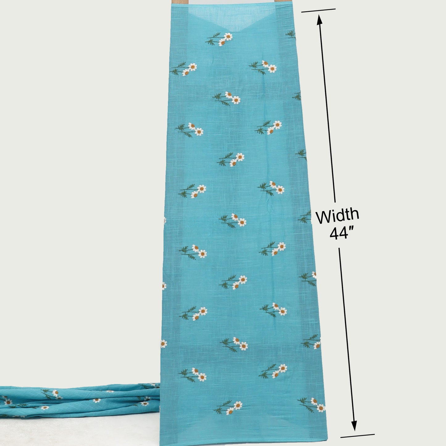 Cotton Linen Embroidery Fabric
