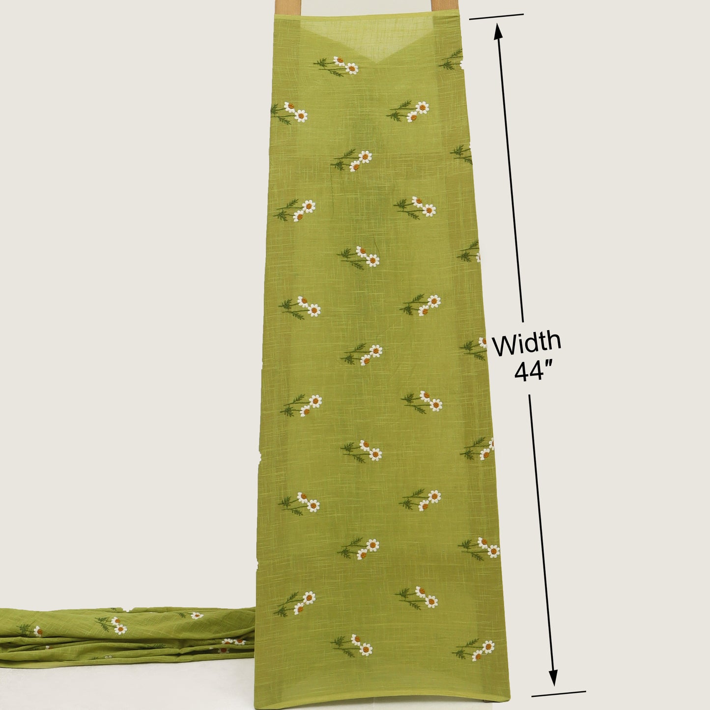 Cotton Linen Embroidery Fabric
