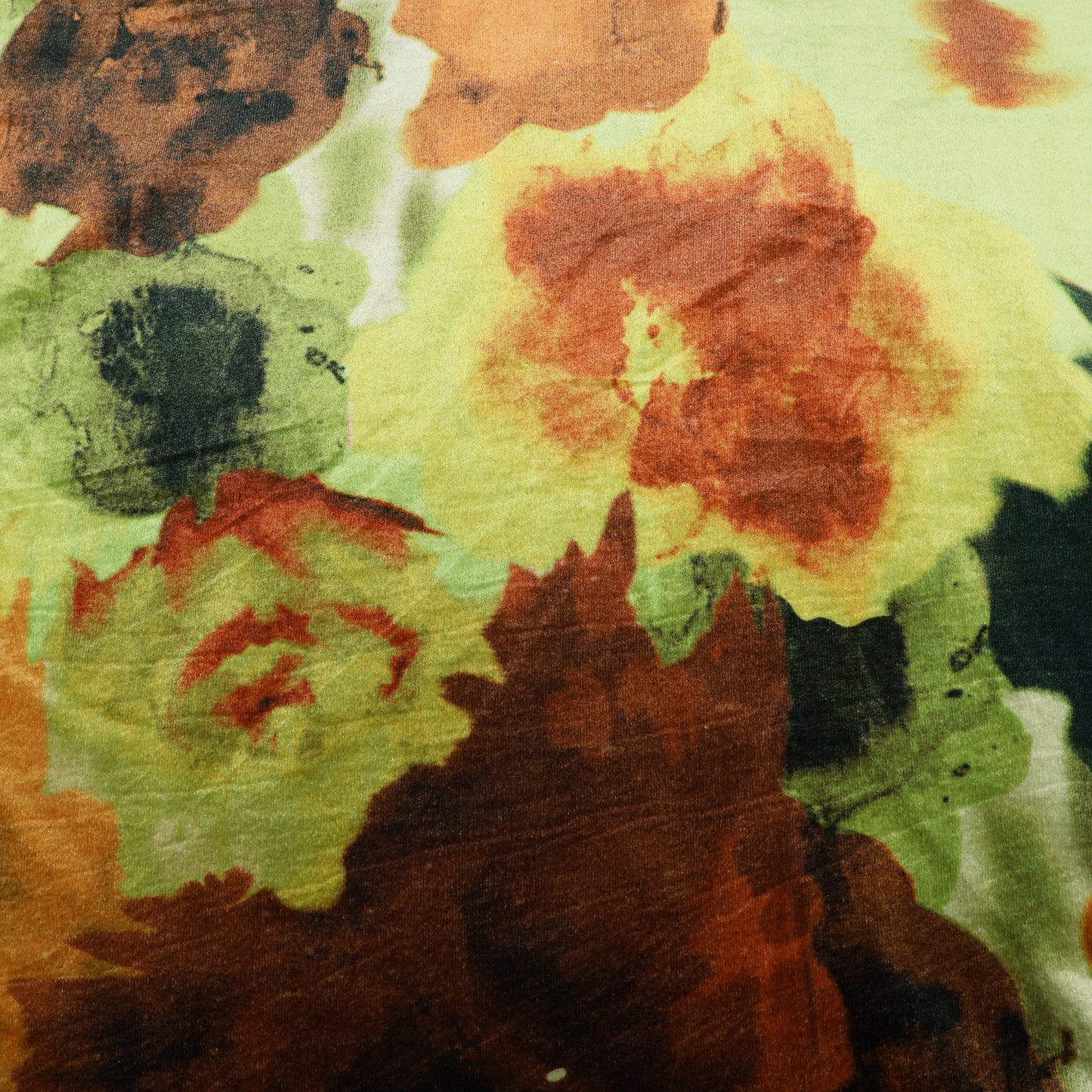 Multi-Color Velvet Print Fabric