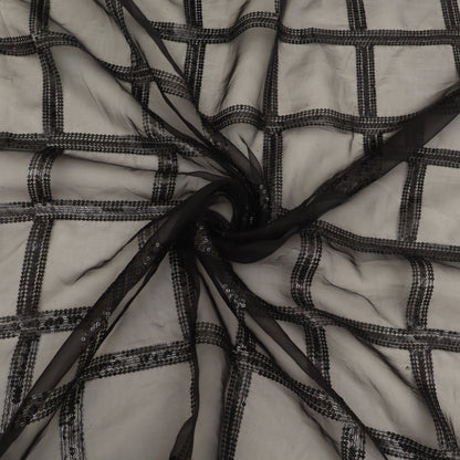 Organza Embroidery Fabric