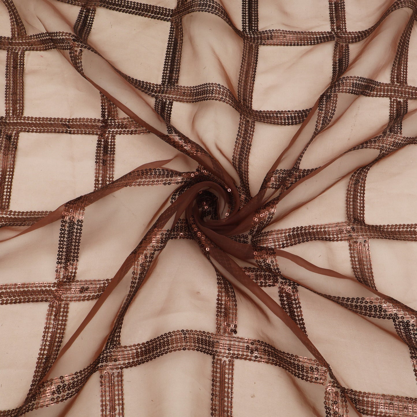 Organza Embroidery Fabric