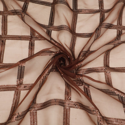 Organza Embroidery Fabric