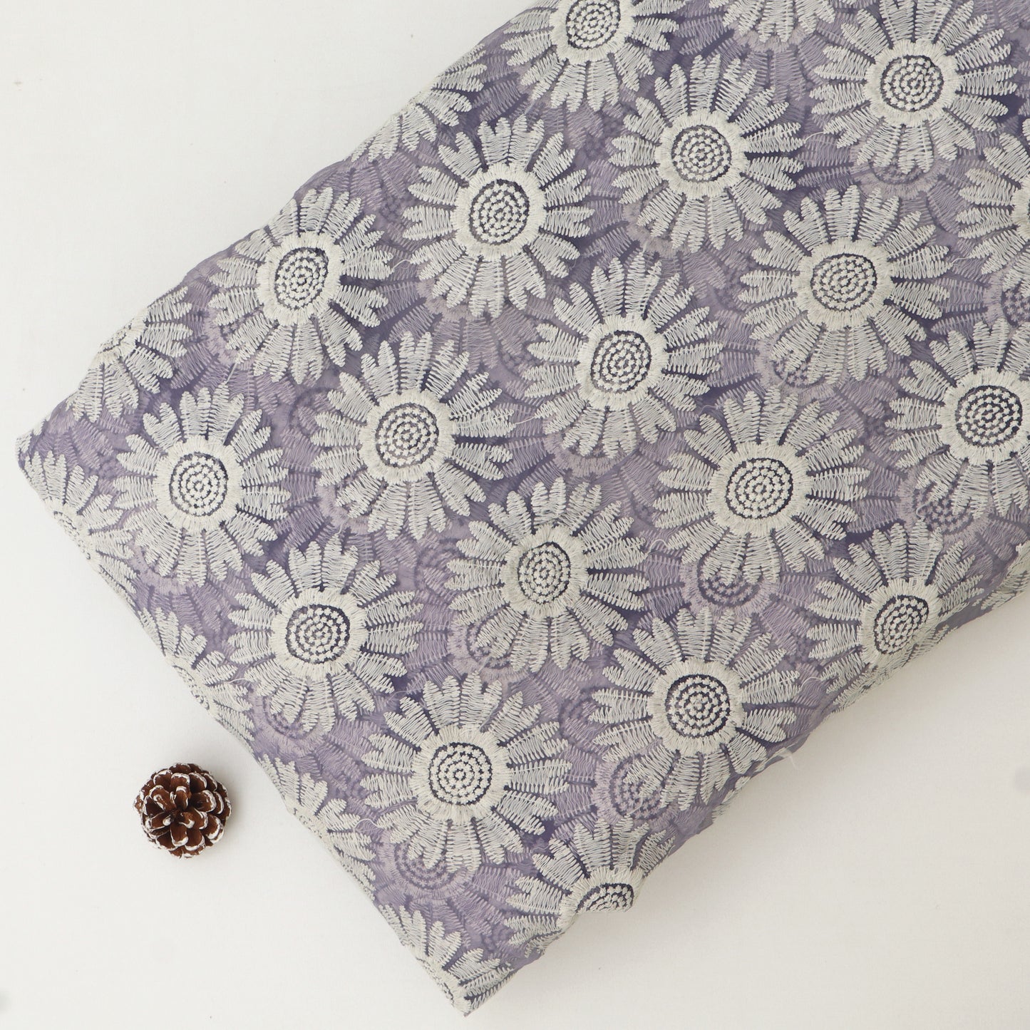Organza Embroidery Fabric