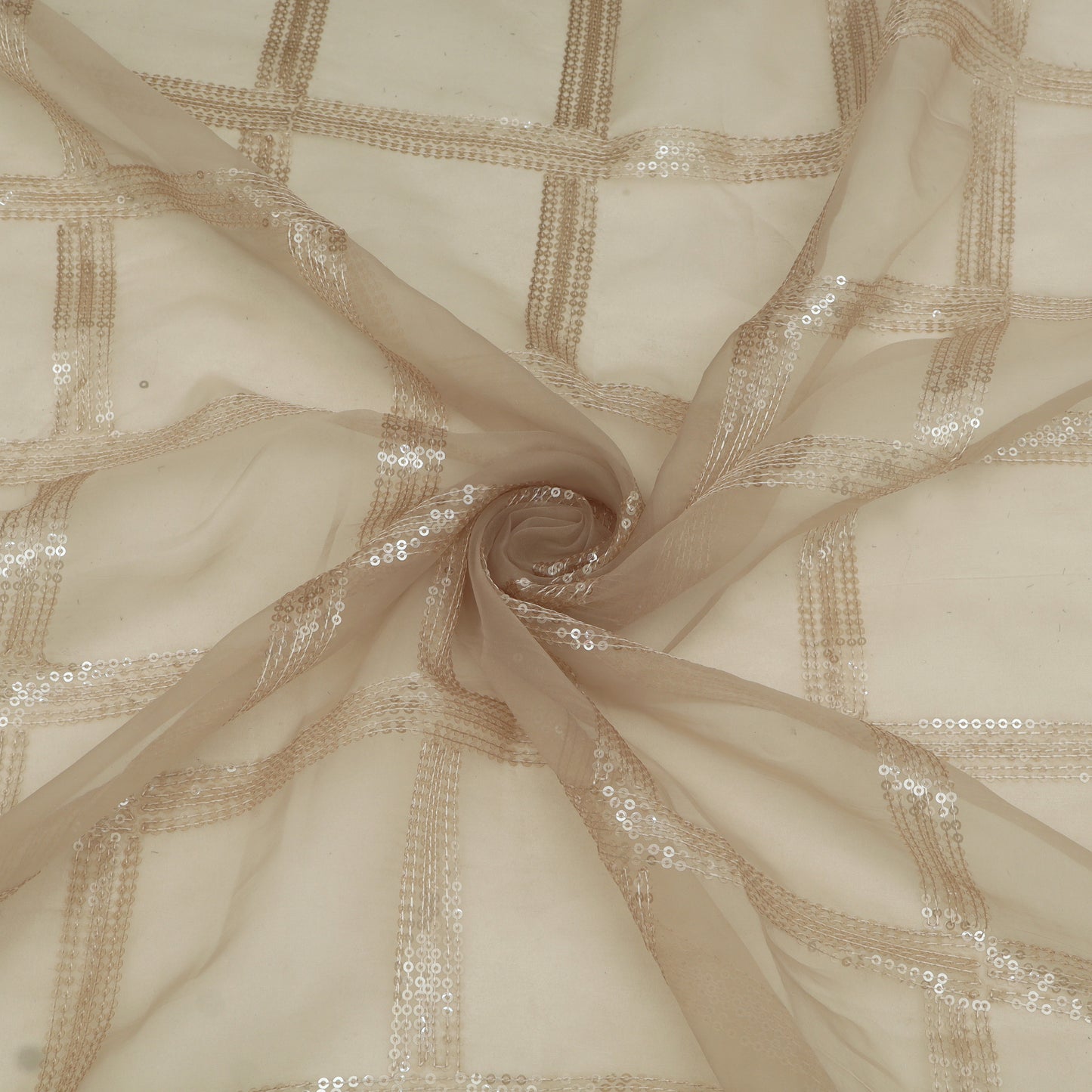 Organza Embroidery Fabric