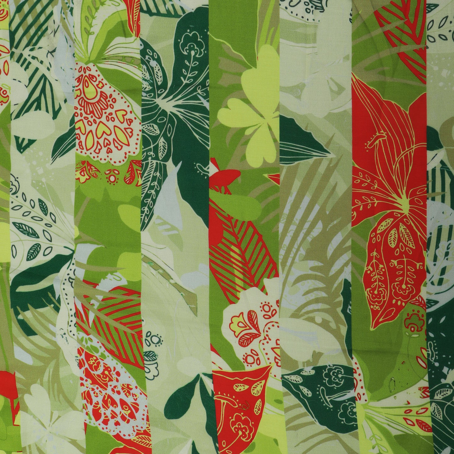 Multi Color Modal Satin Print Fabric